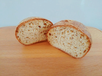 有機米粉使用のグルテンフリー丸パン各種類