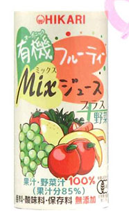 有機フルーティＭixジュースプラス野菜（送料別）